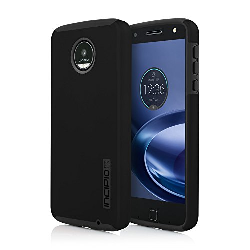 0840076178414 - INCIPIO CELL PHONE CASE FOR MOTO Z FORCE - BLACK AND BLACK