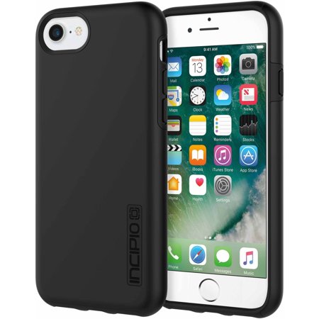 0840076183081 - INCIPIO DUALPRO HARD SHELL DROP PROTECTION CASE COVER FOR IPHONE 7 (4.7) BLACK