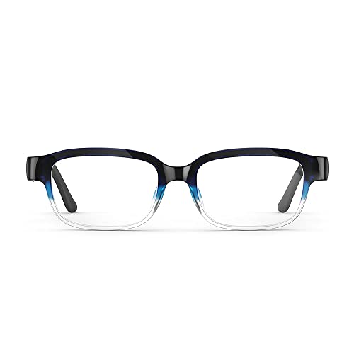 0840080502427 - ECHO FRAMES (2ND GEN) | SMART AUDIO GLASSES WITH ALEXA | PACIFIC BLUE WITH PRESCRIPTION READY FRAMES