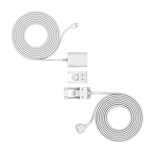 0840080510552 - RING INDOOR/OUTDOOR POWER ADAPTER (USB-C) FOR SPOTLIGHT CAM PLUS, SPOTLIGHT CAM PRO - WHITE