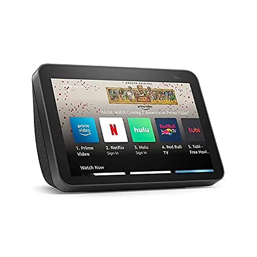 0840080510798 - ALL-NEW ECHO SHOW 8 (2ND GEN, 2021 RELEASE) | HD SMART DISPLAY WITH ALEXA AND 13 MP CAMERA | CHARCOAL