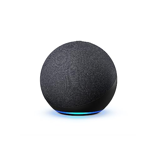 0840080560212 - ECHO (4TH GEN) | WITH PREMIUM SOUND, SMART HOME HUB, AND ALEXA | CHARCOAL