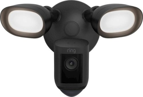 0840080570099 - INTRODUCING RING FLOODLIGHT CAM WIRED PRO WITH BIRD’S EYE VIEW AND 3D MOTION DETECTION (2021 RELEASE), BLACK