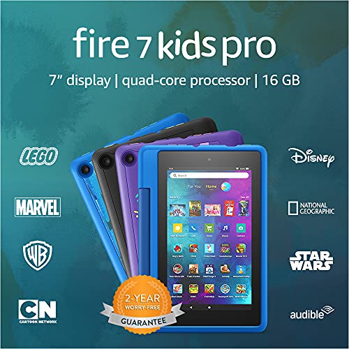 0840080596891 - FIRE 7 KIDS PRO TABLET, 7 DISPLAY, AGES 6+, 16 GB, SKY BLUE