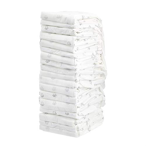 0840095863537 - AMAZON BASICS MALE DOG WRAP/DISPOSABLE DIAPERS, LARGE - PACK OF 50