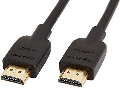 0840095889650 - AMAZON BASICS HIGH-SPEED HDMI CABLE, 6 FEET - CASE OF 84