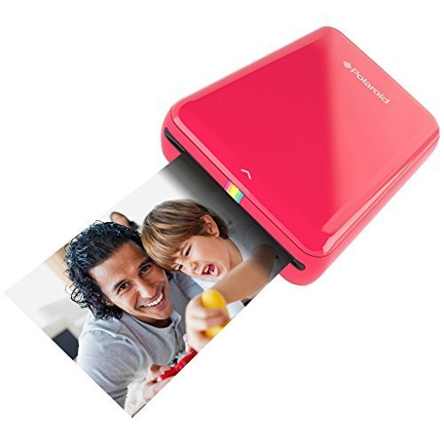 0840102108996 - POLAROID ZIP MOBILE PRINTER W/ZINK ZERO INK PRINTING TECHNOLOGY - COMPATIBLE W/IOS & ANDROID DEVICES - RED
