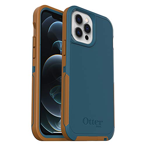 0840104254059 - OTTERBOX DEFENDER SERIES XT SCREENLESS EDITION CASE FOR IPHONE 12 PRO MAX - AUTUMN LAKE (CORSAIR/PUMPKIN SPICE)