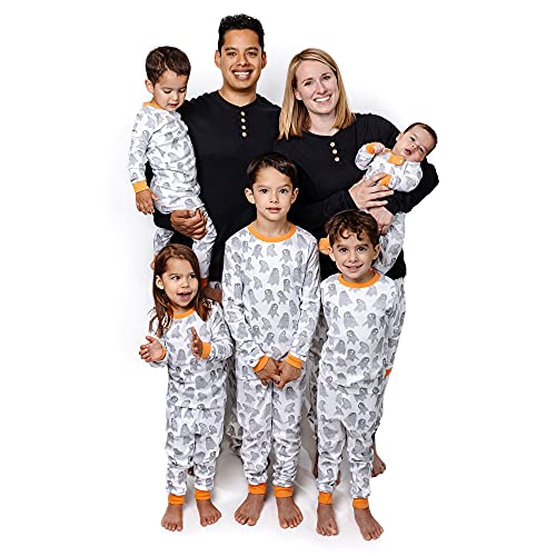 0840109594327 - BURTS BEES BABY BABY MATCHING HOLIDAY ORGANIC COTTON PAJAMAS, GHOSTIES & GOBLINS, 9 MONTHS