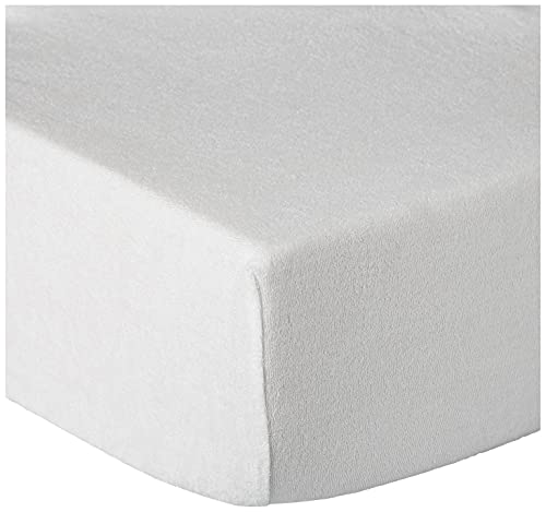 0840109618832 - HONESTBABY ORGANIC COTTON CHANGING PAD COVER, BRIGHT WHITE, ONE SIZE
