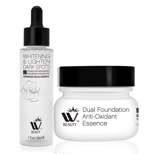 0840162321939 - WBM FACIAL SERUM FOR GLOWING SKIN, BRIGHTENING FOR DARK SPOTS, ANTI-AGING CREAM WITH DAILY FACIAL ESSENCE FOR EVEN SKIN TONE, EYE AREA, FINE LINES & WRINKLES, 1 FL OZ
