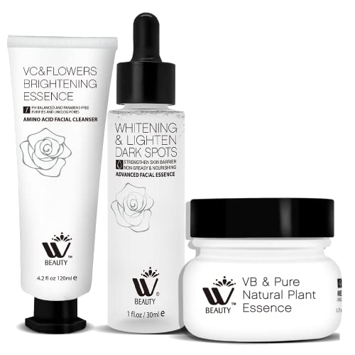 0840162321953 - WBM SKIN CARE SET - FACIAL CLEANSER, FACE SERUM, WHITENING CREAM FOR DAILY CLEANSING REFRESHING SKIN BEAUTY GIFT FOR ANTI-AGING, BRIGHTENING & SMOOTH SKIN