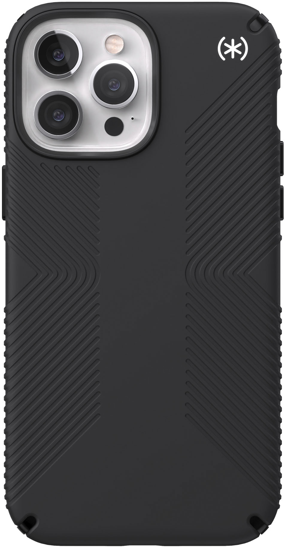 0840168505371 - SPECK - PRESIDIO2 GRIP HARD SHELL CASE FOR IPHONE 13 PRO MAX & IPHONE 12 PRO MAX - BLACK