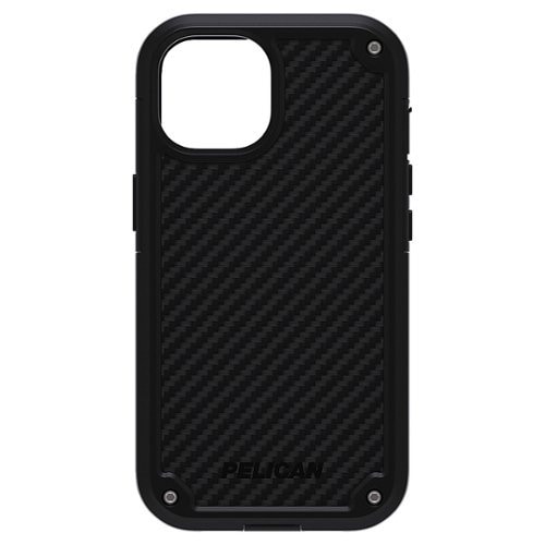 0840171707212 - PELICAN - SHIELD KEVLAR HARDSHELL CASE W/ ANTIMICROBIAL FOR IPHONE 13 - BLACK