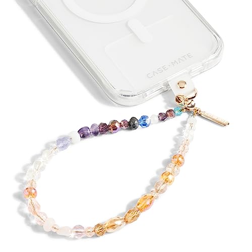0840171731224 - CASE-MATE PHONE CHARM WITH BEADED BOHO CRYSTALS - DETACHABLE PHONE LANYARD, HANDS-FREE WRIST STRAP, ADJUSTABLE PHONE STRAP GRIP FOR WOMEN - IPHONE 14 PRO MAX/ 13 PRO MAX/ 12 PRO MAX/ 11 - BOHO CRYSTAL