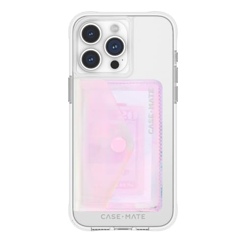 0840171741070 - CASE-MATE MAGNETIC WALLET FOR IPHONE DETACHABLE SNAP CLOSURE MAGNETIC PHONE WALLET FOR IPHONE 15 PRO MAX / 14 PRO MAX / 13 PRO MAX - SOAP BUBBLE