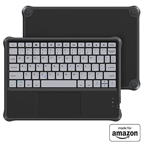 0840173954683 - ALL NEW, MADE FOR AMAZON KIDS WIRELESS BLUETOOTH KEYBOARD IN BLACK, FOR 10” FIRE KIDS PRO AND 10” FIRE KIDS TABLETS.