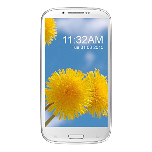0840176071615 - CELLALLURE CHIC II 5.3 UNLOCKED GSM MULTI CARRIER NO CONTRACT ANDROID SMART PHONE-WHITE