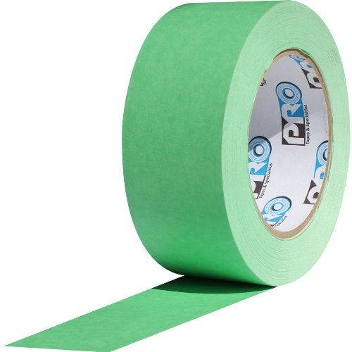 0840178017727 - PROTAPES PRO SCENIC 708 CREPE PAPER 8 DAY EASY RELEASE PAINTERS MASKING TAPE, 60 YDS LENGTH X 2 WIDTH, GREEN (PACK OF 1)