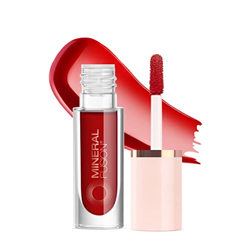 0840187704397 - MINERAL FUSION 2-IN-1 LIP & CHEEK STAIN SYRAH, 0.10 FL OZ, BRIGHT RED HYDRATING, LONG-LASTING, MATTE LIP AND CHEEK COLOR