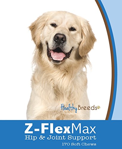 0840235107873 - HEALTHY BREEDS Z-FLEX MAX HIP AND JOINT SUPPORT SOFT CHEWS, GOLDEN RETRIEVER / 170 COUNT