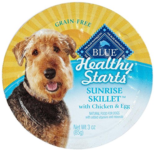 0840243110414 - FRISKIES BLUE BUFFALO BLUE HEALTHY STARTS SUNRISE SKILLET WITH CHICKEN AND EGG DOG FOOD, 3 OUNCES (PACK OF 12)