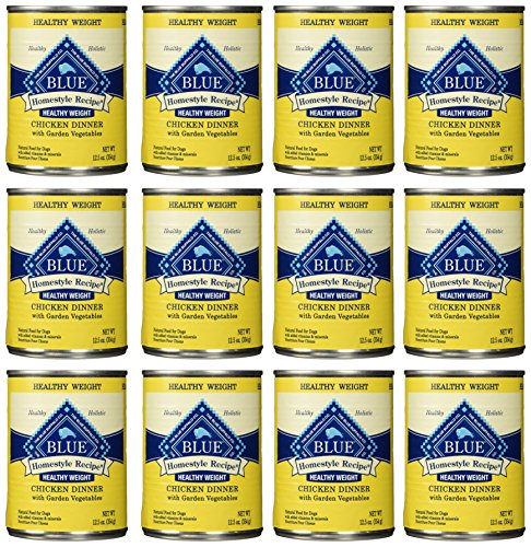 0840243110803 - BLUE BUFFALO BLUE HOME STYLE DOG HEALTHY WEIGHT CHICKEN DINNER FOOD, 12 BY 12.5 OZ.