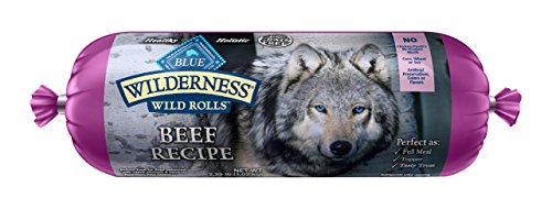 0840243111251 - WILDERNESS BLUE BUFFALO BEEF ROLL WET DOG FOOD, 2.25 LB