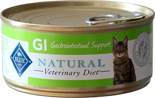 0840243118007 - BLUE NATURAL VETERINARY DIET GI GASTROINTESTINAL SUPPORT FOR CATS 5.5OZ CAN, PACK OF 24