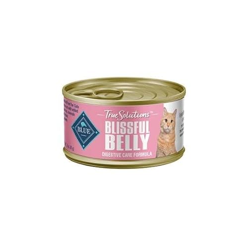 0840243135615 - BLUE BUFFALO TRUE SOLUTIONS BLISSFUL BELLY NATURAL DIGESTIVE CARE ADULT WET CAT FOOD, CHICKEN 3-OZ CANS (PACK OF 1)