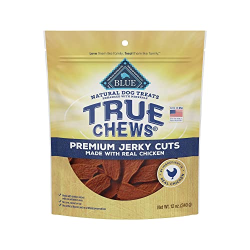 0840243149308 - BLUE BUFFALO TRUE CHEWS PREMIUM JERKY CUTS NATURAL DOG TREATS, CHICKEN 12 OZ BAG