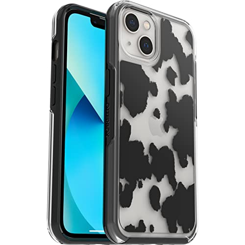 0840262390132 - OTTERBOX SYMMETRY CLEAR SERIES CASE FOR IPHONE 13 (ONLY) - COW PRINT