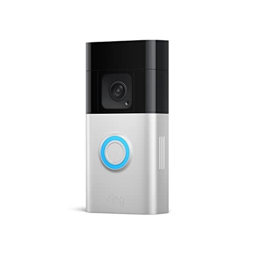 0840268914028 - ALL-NEW RING BATTERY DOORBELL PLUS | HEAD-TO-TOE HD+ VIDEO, MOTION DETECTION & ALERTS, AND TWO-WAY TALK (2023 RELEASE)