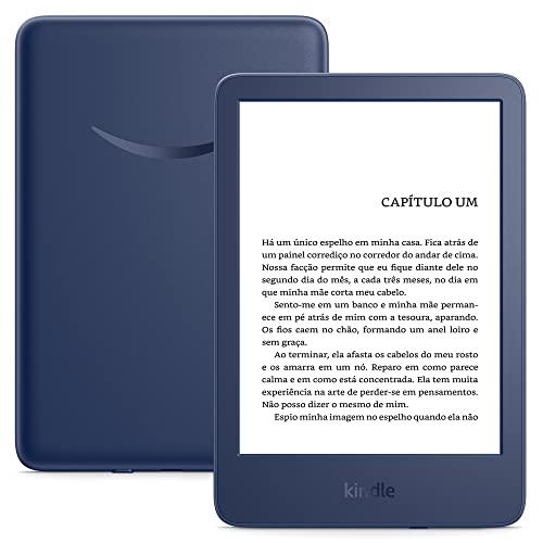 0840268916367 - INTERNATIONAL VERSION - ALL-NEW KINDLE (2022 RELEASE) – THE LIGHTEST AND MOST COMPACT KINDLE, NOW WITH A 6” 300 PPI HIGH-RESOLUTION DISPLAY, AND 2X THE STORAGE - DENIM
