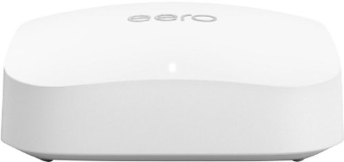 0840268945893 - CERTIFIED REFURBISHED AMAZON EERO PRO 6E MESH WI-FI ROUTER | FAST AND RELIABLE GIGABIT + SPEEDS | CONNECT 100+ DEVICES | COVERAGE UP TO 2,000 SQ. FT. | 2022 RELEASE