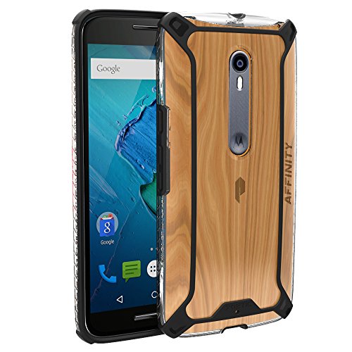 0840275114558 - MOTO X PURE EDITION CASE, POETIC AFFINITY SERIES PREMIUM THIN /PROTECTION WHERE ITS NEEDED/DUAL MATERIAL PROTECTIVE BUMPER CASE FOR MOTOROLA MOTO X STYLE/PURE EDITION BLACK/CLEAR