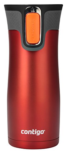 0840276121197 - CONTIGO AUTOSEAL WEST LOOP STAINLESS STEEL TRAVEL MUG WITH EASY-CLEAN LID, 16-OUNCE, SOL TRANS MATTE LMITED EDITION BY CONTIGO