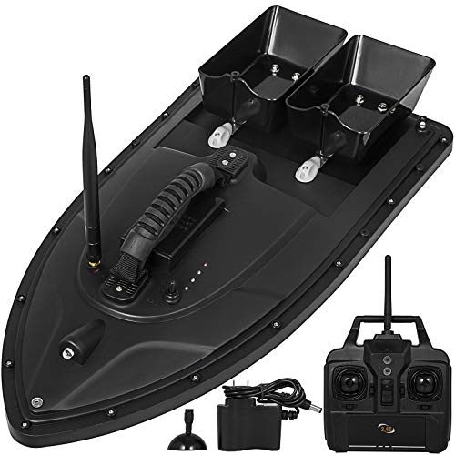 0840281549566 - VEVOR REMOTE CONTROL FISHING BAIT BOAT, 2.4GHZ HIGH SPEED RC FISH FINDER, 1.5KG FEED DELIVERY LOADING 500M DISTANCE, ELECTRIC RACING WITH SELF-RIGH