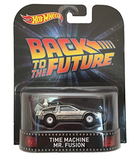 0840389105923 - TIME MACHINE MR. FUSION BACK TO THE FUTURE HOT WHEELS 2015 RETRO SERIES 1/64 D