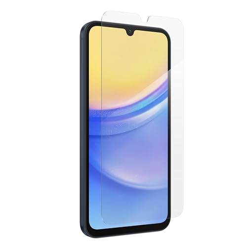 0840390302595 - ZAGG INVISIBLESHIELD GLASS ELITE SAMSUNG GALAXY A15 5G SCREEN PROTECTOR - 5X STRONGER ULTRA-STRONG TEMPERED GLASS, MADE WITH RECYCLED GLASS, CLEARPRINT TECHNOLOGY, SMUDGE-RESISTANT