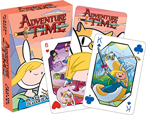 0840391103320 - ADVENTURE TIME FIONNAA AND CAKE PLAYING CARDS