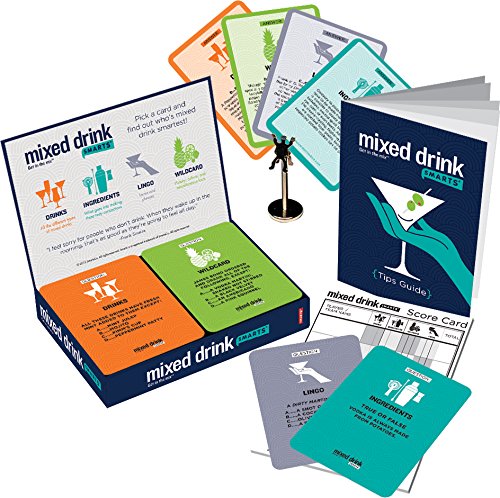 0840391105416 - MIXED DRINK SMARTS QUESTION & ANSWER GAME