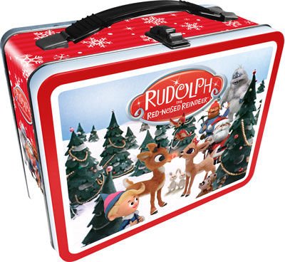 0840391112049 - LUNCH BOX - RUDOLPH THE RED - NOSED REINDEER GEN 2 METAL TIN CASE 48142