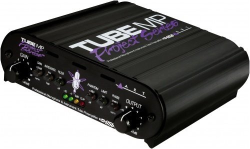 0840402017158 - ART TUBE MP USB PROJECT SERIES TUBE MIC PREAMP WITH USB - (NEW)