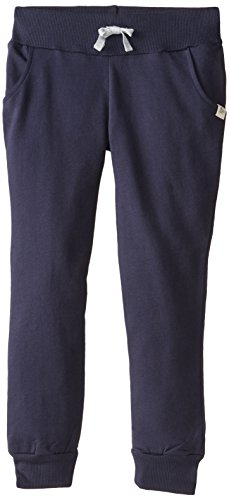 0840635142757 - BURT'S BEES BABY LITTLE BOYS' FRENCH TERRY PANT (TODDLER/KID) - MIDNIGHT - 5 YEARS