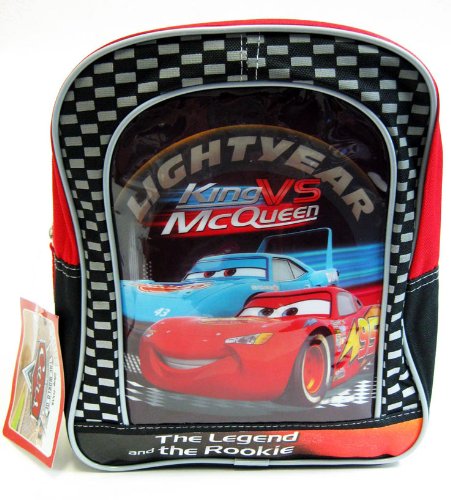 0840716081289 - DISNEY PIXAR CARS LIGHTNING MCQUEEN AND KING SMALL BACKPACK FOR YOUNG CHILDREN