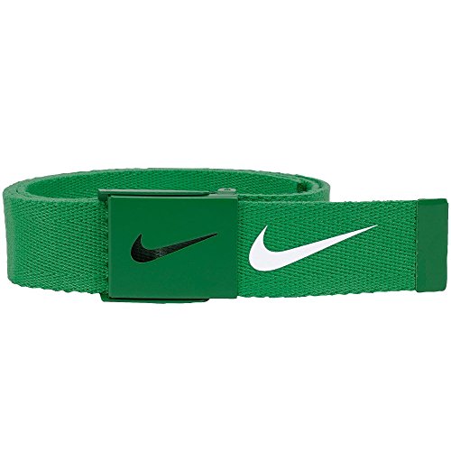 0840766135130 - NIKE TECH ESSENTIALS WEB BELTS 2015 PINE GREEN ONE SIZE FITS ALL