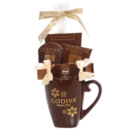0840985111359 - GODIVA BROWN MUG CHOCOLATE GIFT SET - NEW ASSORTMENT FOR 2016 HOLIDAY SEASON - SPECIAL SELECT CHOCOLATES WITH IMPROVED PRODUCT PROTECTIVE PACKAGING - DAMAGE-FREE GUARANTEE