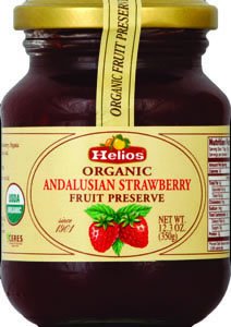 0841009550758 - HELIOS ORGANIC ANDALUSIAN STRAWBERRY FRUIT PRESERVE