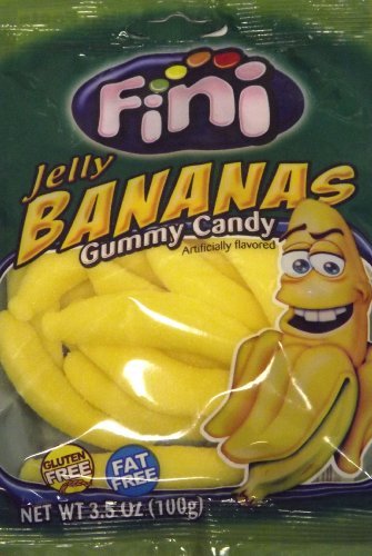 8410525116759 - FINI JELLY BANANAS GUMMY CANDY (3.5 OZ BAGS) 3 PACK